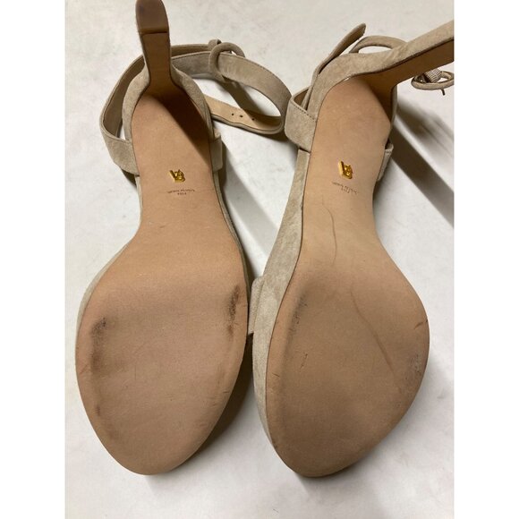 Veronica Beard Suede Ankle Strap Stiletto Sandal Darcelle Women Size 11M US NEW - Picture 6 of 7
